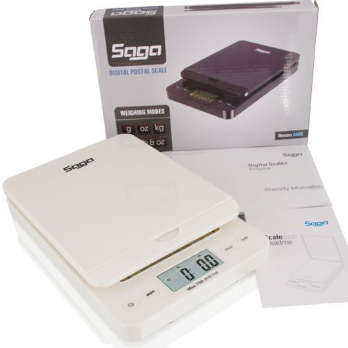 Saga digital postal scale 86lbx0.1oz shipping scale weight postage w/usb-dc/ new for sale