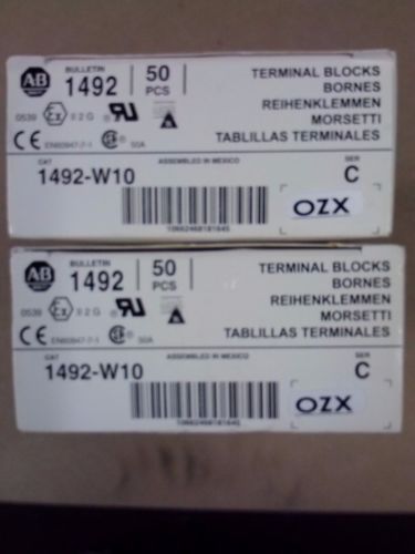 Electrical terminal blocks