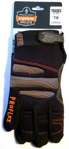 ERGODYNE Proflex 710 Full Finger Trades Glove Large safety dexterity protection