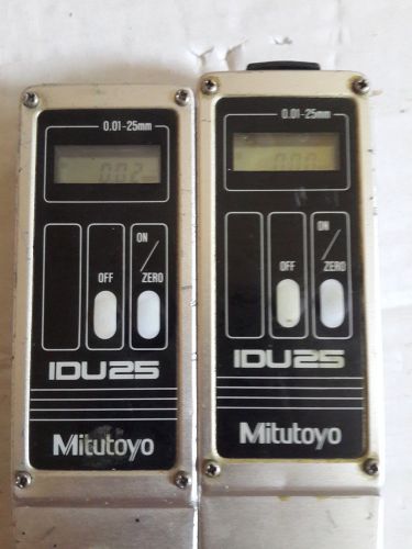 Lot of 2 MITUTOYO DIGITAL INDICATOR 0.01-25mm Code No 575-113