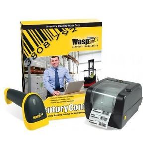 Wasp Inventory Control Standard Software with WWS550i Handheld Barcode Scanner a