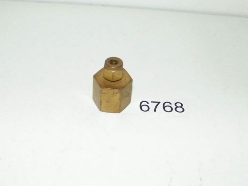1/4&#034; od compression x 1/2&#034; female npt swagelok brass fitting adapter union for sale