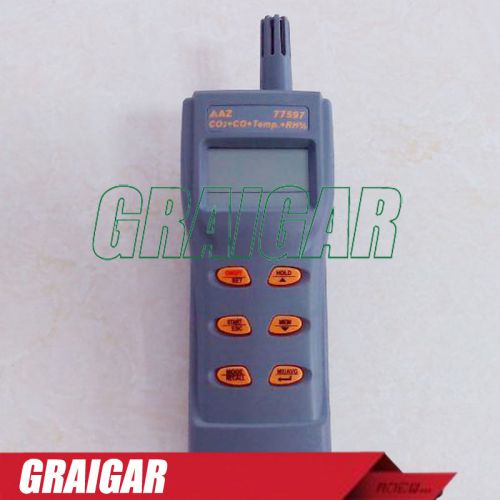 AZ77597 Handheld Combo Indoor Air Quality Meters Co2 / Co Detector