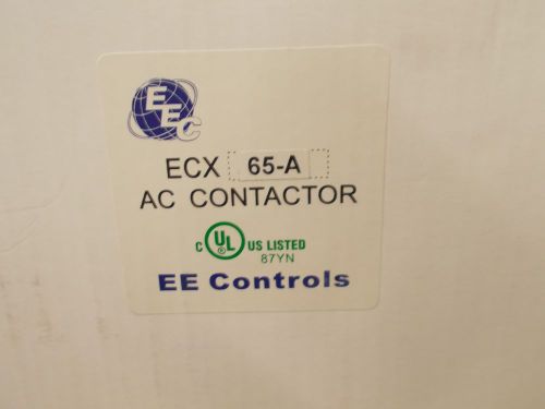 EEC ECX65A  CONTACTOR  120V COIL AEG