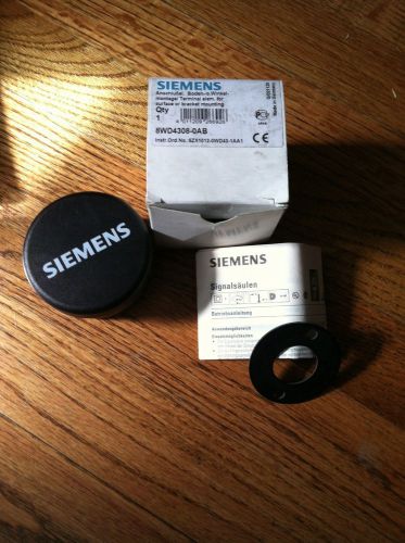 SIEMENS 8WD4308-0AB TERMINAL ELEMENT FOR SURFACE OR BRACKET MOUNTING NEW