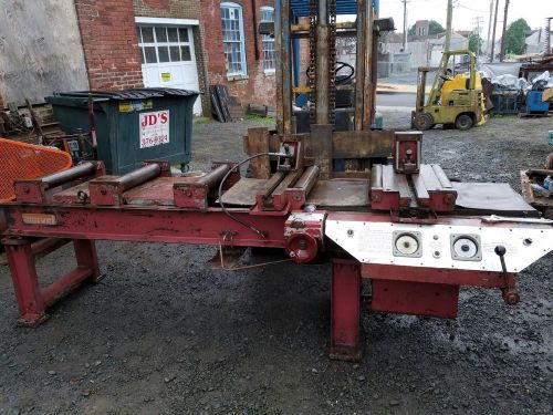 Marvel Hydraulic Band Saw Feeding Table 20&#034; Clamping Vise