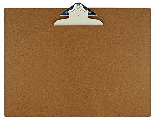 Ruby Paulina LLC 17x11 Hardboard Clipboard with 6&#034; Jumbo Board Clip