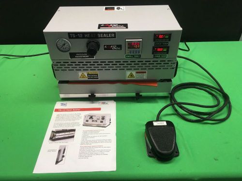 Lako Tool TS-12 Tabletop Precision Heat Sealer. Digital Controlled