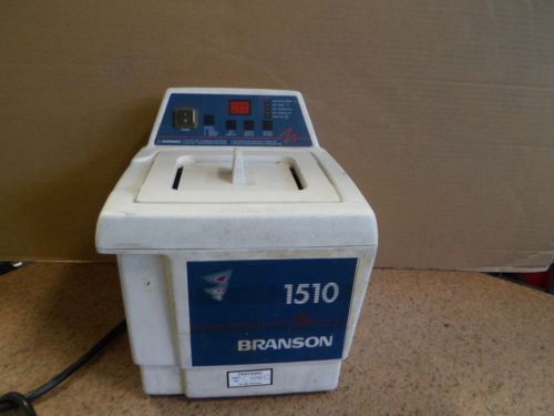 Bransonic 1510 Branson Heating Water Bath Ultrasonic Cleaner 1510R-DTH