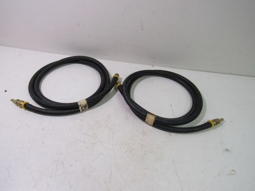 Gates 3/8&#034; 300psi wp flame resistant hydraulic hose 72&#034; (lot of 2) ***xlnt*** for sale
