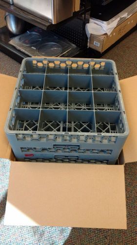 16 Compartment Glass Rack Case of 6