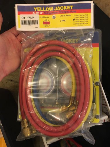 Plus 2 60in Yellow Jacket Charging Hoses