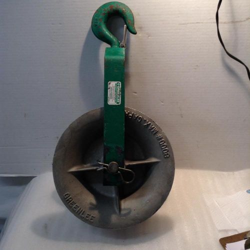 GREENLEE TEXTRON CABEL TUGGER PULLER, 11.3/4&#034; X 5&#034; 8000lb CAPACITY (J)