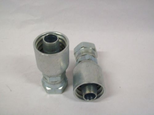 Lot of 2 ~ ~ ~Barnes 3/4 Hose x 3/4 Tube Fittings KP81315