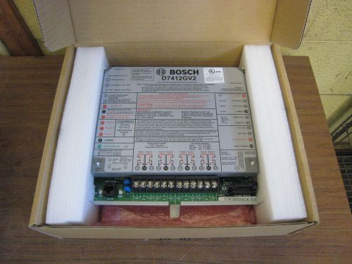 New Bosch Security Systems D7412GV2 Fire Alarm Control Panel Free Shipping