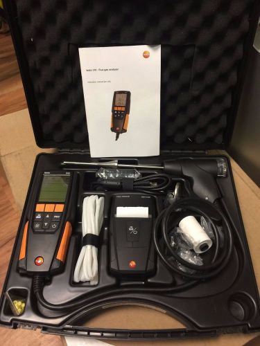Testo 310 Flu Gas Analyzer with case. Perfect Condition-FAST FREE PRIORITY SHIP!