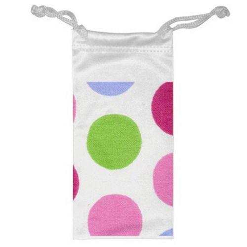 Polka Dots Jewelry Bag or Glasses Cellphone Money for Gifts size 3&#034; x 6&#034;