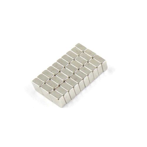 Strong Neodymium Magnets N35 Project NdFeB 4x4x2mm Blocks 5/32&#034; x 5/32&#034; x 5/64&#034;