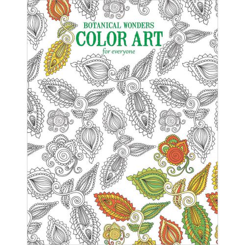 Leisure Arts-Botanical Wonders Color Art