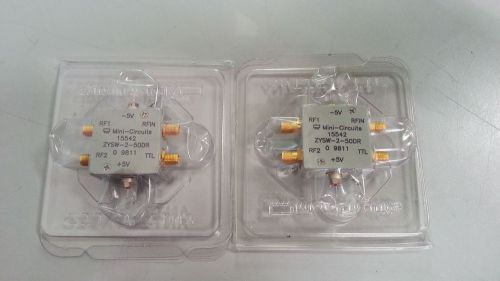 Mini-Circuits Mixer Coupler Splitter Combiner Model 15542 ZY5W-2-50DR (x2)