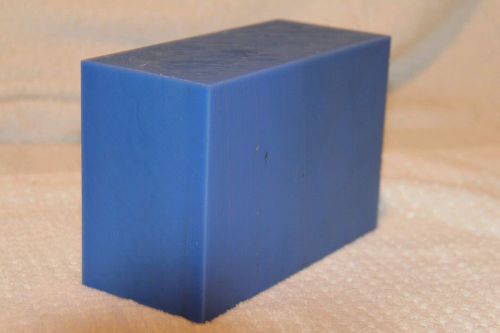 3&#034; blue nylon 901  4.5x6.5 cnc millstock plastic
