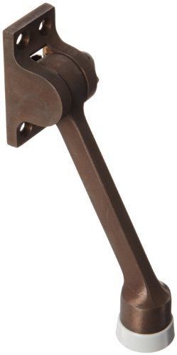 Rockwood 461l.10b bronze kick down door stop, #8 x 3/4&#034; oh sms fastener, 4-5/8&#034; for sale