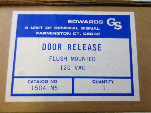 EDWARDS 1505-AQ  FLUSH MOUNTED DOOR RELEASE  24V AC/DC