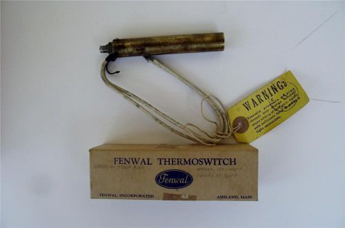 Vintage fenwal thermoswitch type no. 813550 cap.10 amp. 115v-5amp. 230v.a-c for sale