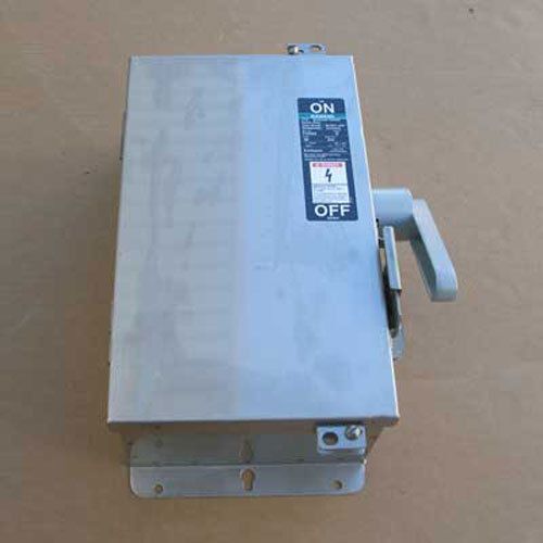 New Siemens F322SS Stainless Steel HD Enclosed Switch 60A 240V Nema 4/4X