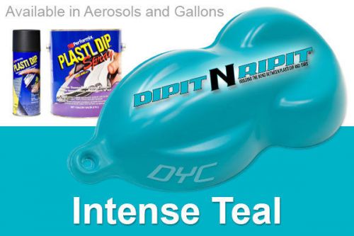 Performix plasti dip gallon of ready to spray intense teal rubber dip coating for sale