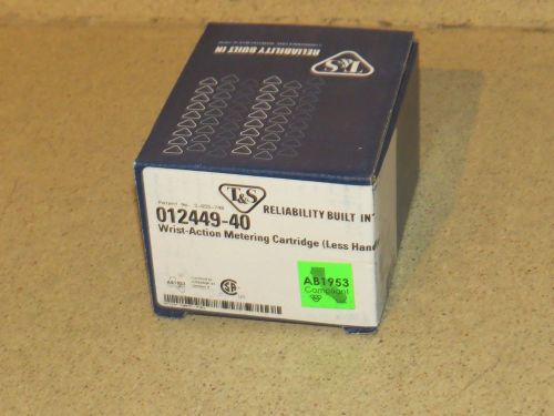 T&amp;S 014A Fast Self Close Cold Cartridge Assembly - NEW IN BOX