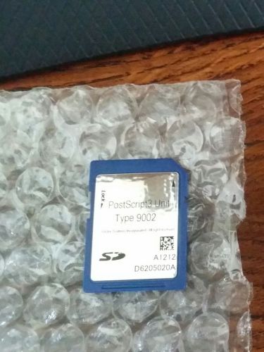 Ricoh PostScript Type 9002 MP 6002 7502 9002