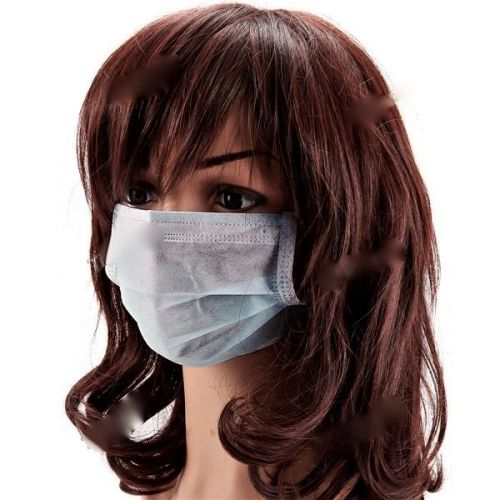 Us seller antidust disposable salon flu germ prevention earloop face mouth mask for sale