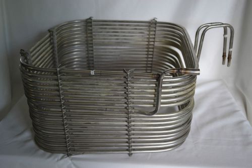 2 stainless steel tube coils, jockey box, wort chiller 5/16&#034; od 45&#039; + 28&#039; for sale