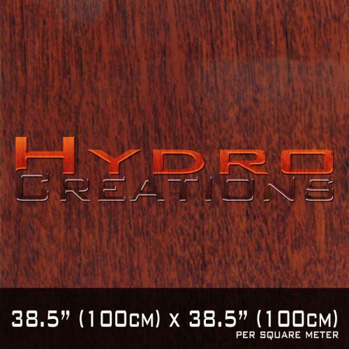 Hydrographic film for hydro dipping water transfer film red wood - wood grain for sale