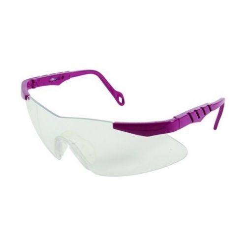 Allen Cases 22775 Womens Shooting Glasses Clear Lens Orchid Frame
