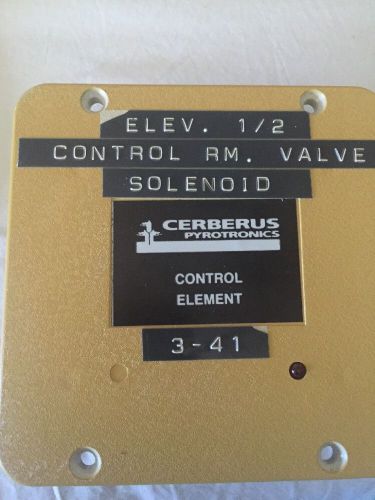 Siemens Cerberus Pyrotronics CE-S Addressable Control Element