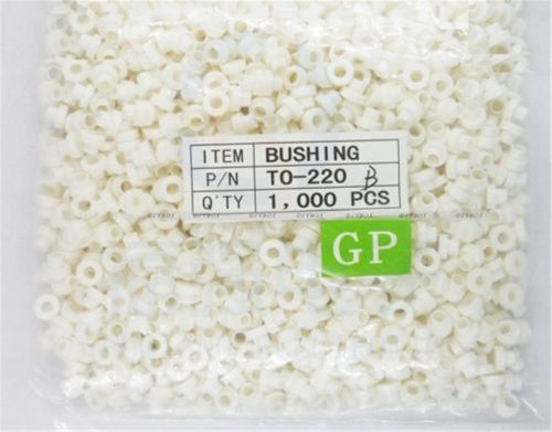 100pcs  white transistor to-220 plastic washer insulation washer transistor for sale