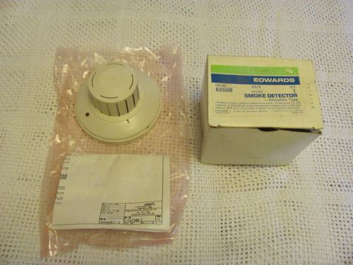 EDWARDS 6250B SMOKE DETECTOR Ionization Type Fire Alarm 24VDC Volts NOS