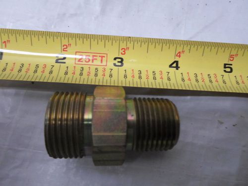 Qty =281: Hydraulic Fittings Male x Male  I do not know the exact size or mfg