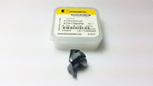 (QTY 2) .703&#034; Kennametal KenTip KTIP Inserted Carbide Drill Tip Insert O 550