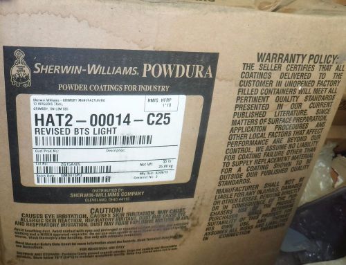 SHERWIN WILLIAMS POWDURA POWDER 55LBS HAT2-00014-C25 REVISED BTS LIGHT