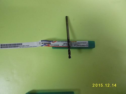 SOLID CARBIDE DRILL COOLANT THRU 3.8MM{.1496&#034;}DIA 10-24 TAP MITSUBISHI NEW$16.40