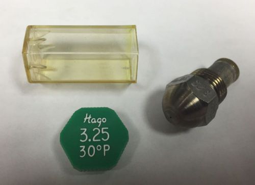 Hago 3.25 gph 30 degree p solid nozzle (32530p,030g3405, 325-30p) for sale