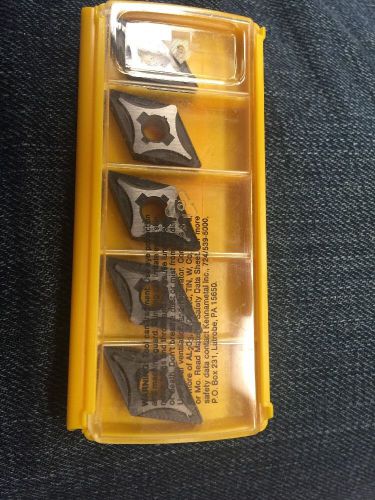 KENNAMETAL DNMG150408UN  ~~ DNMG432UN  ~~ 1 Box Qty 5 Inserts.  **