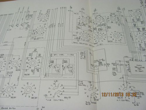 DANA MANUAL 9081: Synthesized Signal Generator - Maintenance w/schematics #19598