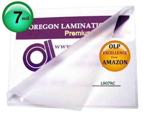Letter laminating pouches 7 mil 9 x 11-1/2 hot qty 100 for sale