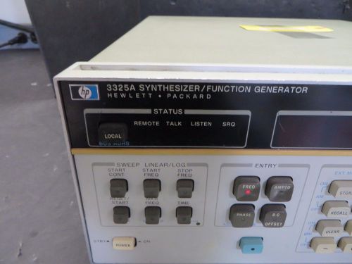 Agilent HP 3325A Synthesized Function Generator ID# 26199KHDG