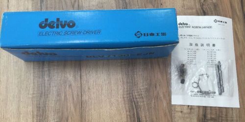 Delvo DLV 7130-EJN electric Screwdriver With Box And Paper Work!!!