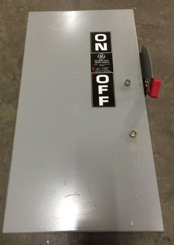 New GE 100 Amp 3 Pole 600V Disconnect Switch THN3363J Nema 3R 12